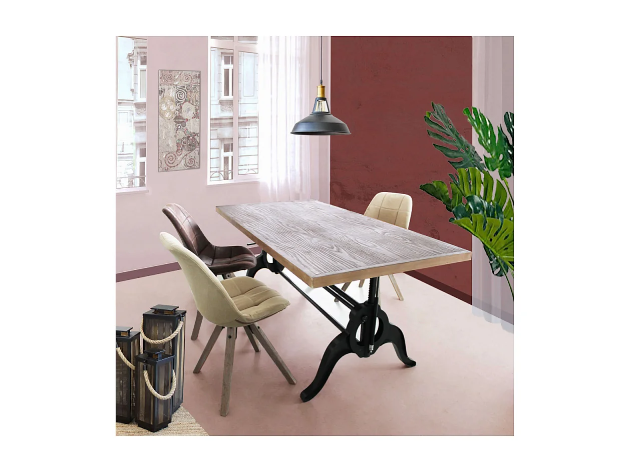 Stuhl ARON – Esszimmerstuhl | Cosma | Farbe: Nocciola