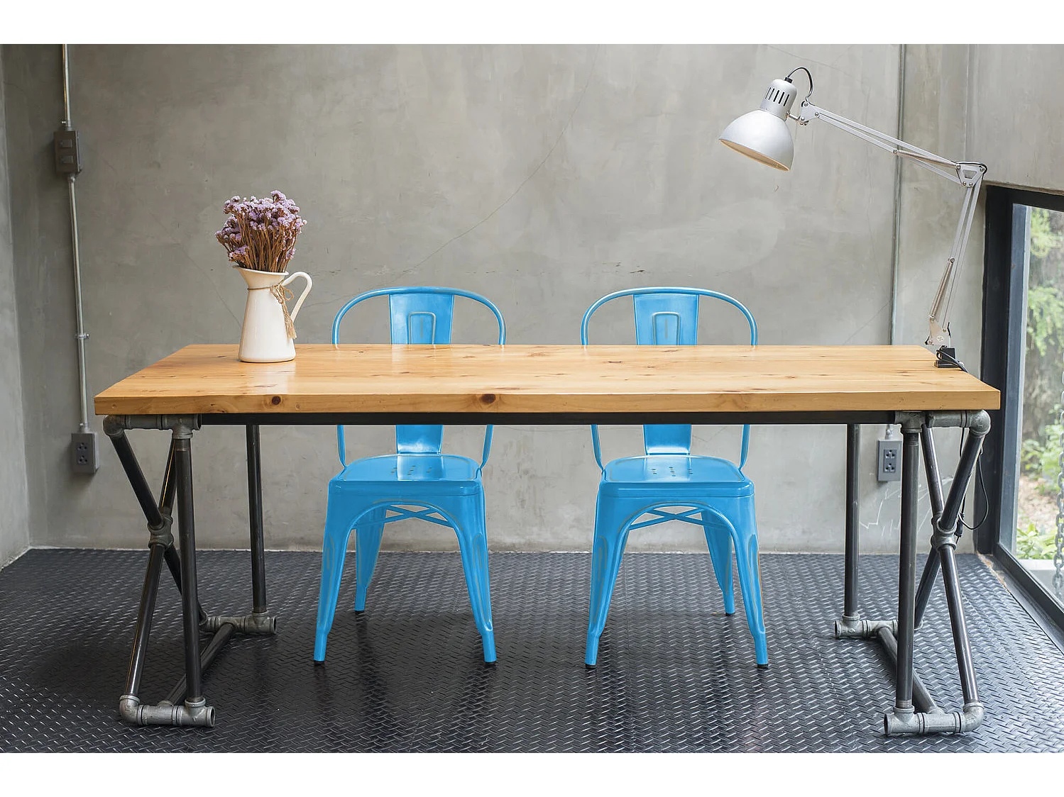 Stuhl LOLA Hellblau | Cosma | Farbe: Azzurro