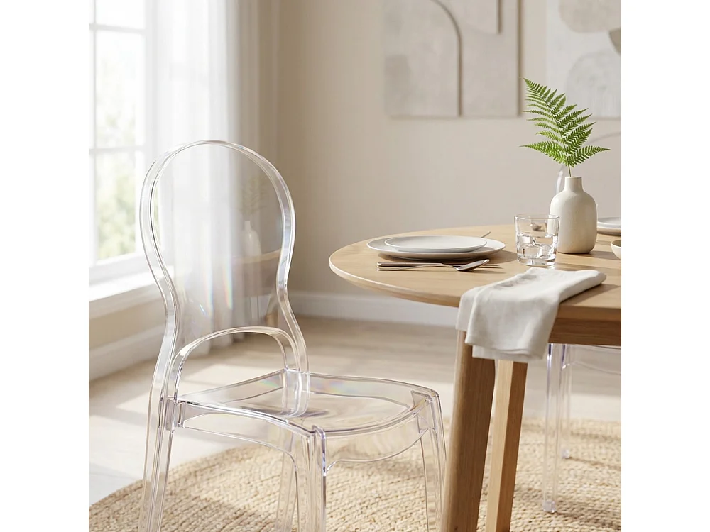 Stuhl HALLES Transparent | Cosma | Farbe: Trasparente