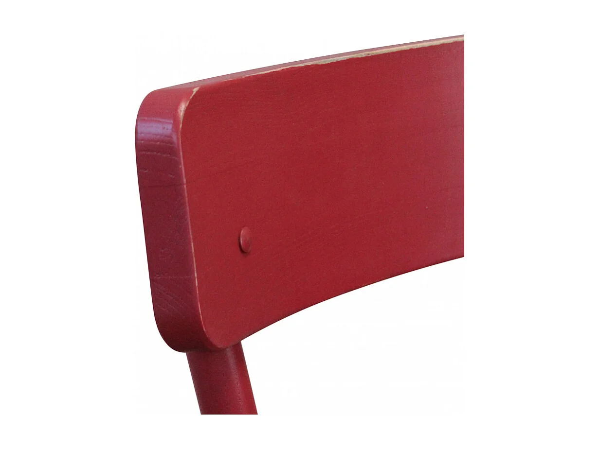 Holzstuhl POLLY Rot | Cosma | Farbe: Rosso | Material: Holz