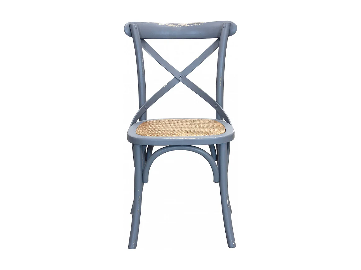 Holzstuhl CROSS Grau | Cosma | Farbe: Gris | Material: Holz