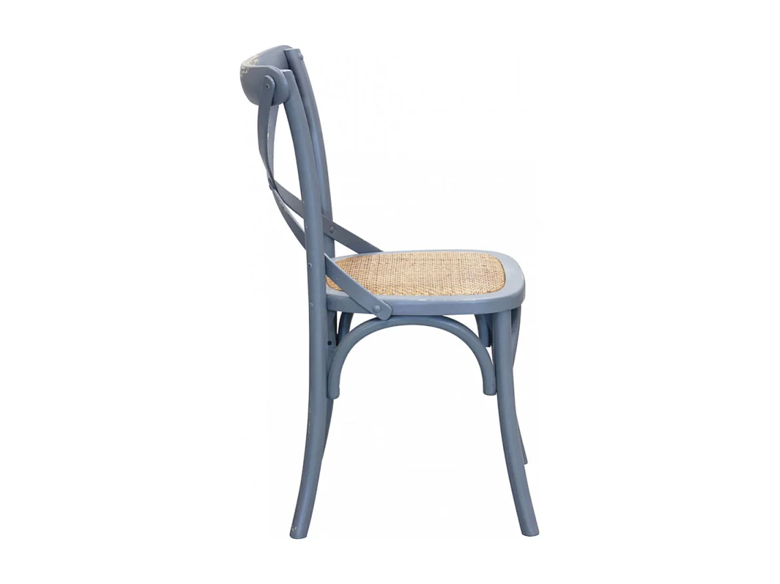 Holzstuhl CROSS Grau | Cosma | Farbe: Gris | Material: Holz