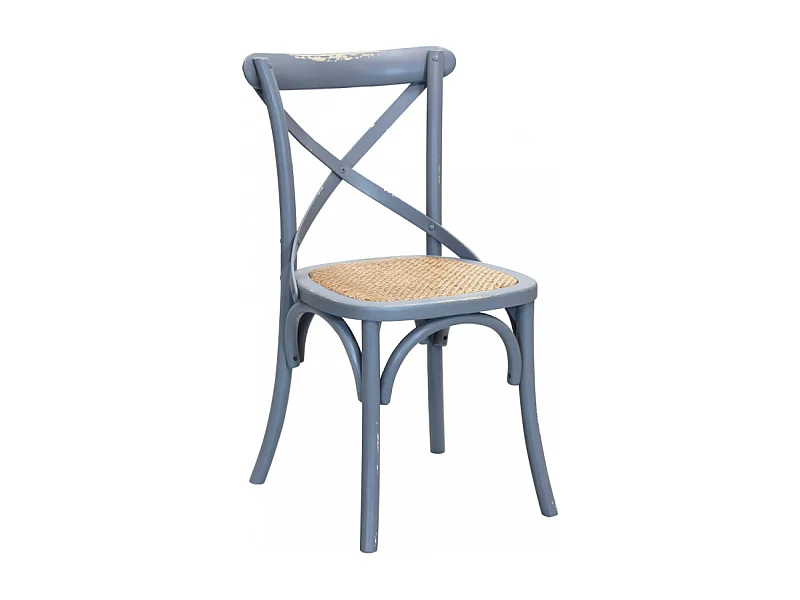 Holzstuhl CROSS Grau | Cosma | Farbe: Gris | Material: Holz