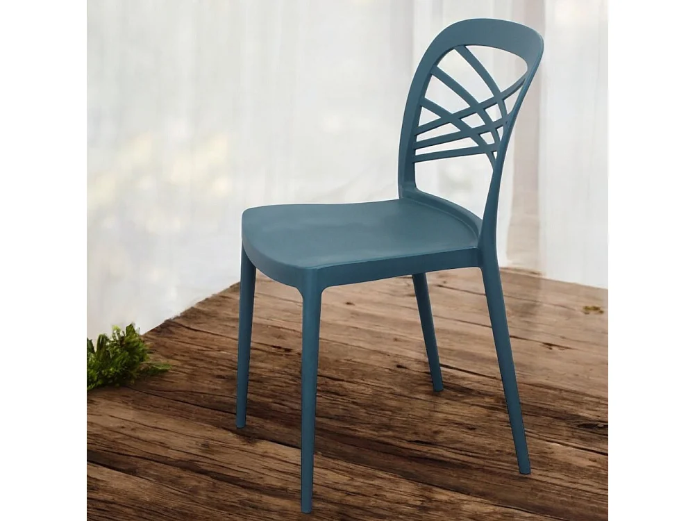 Stuhl HARMONIE Petrolgrün | Cosma | Farbe: Vert