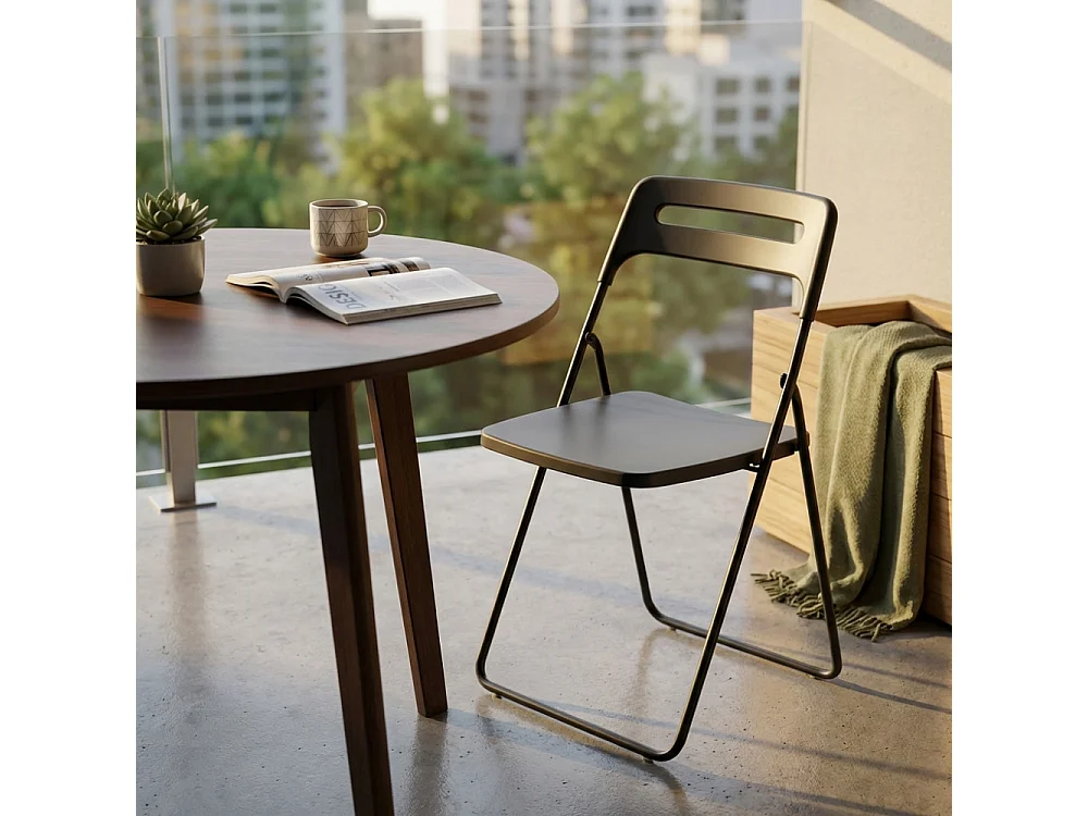 Klappstuhl ELISABETH Dunkelgrau | Cosma | Farbe: Gris