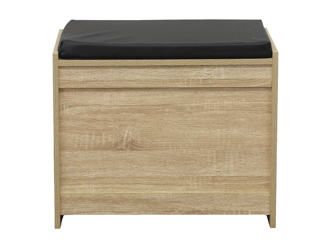 Schuhschrank JACKLYN Naturholz | Cosma | Farbe: Noir | Material: Holz