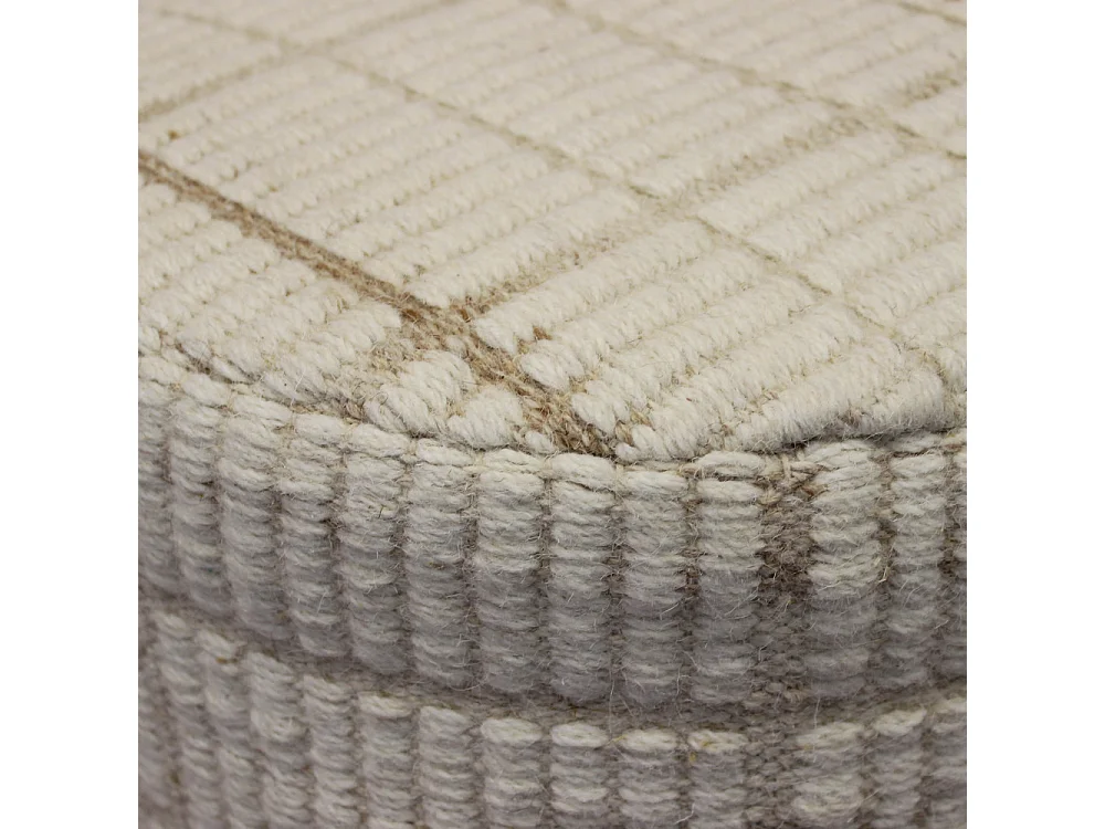 Holzhocker VALENTIN Braun / Weiß 40×70 | Cosma | Farbe: Marrone chiaro | Material: Holz