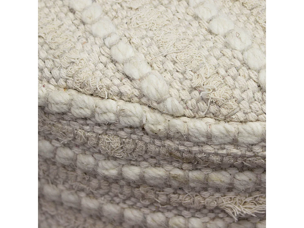 Holzhocker SALOMON Braun / Weiß 40×70 | Cosma | Farbe: Marrone chiaro | Material: Holz