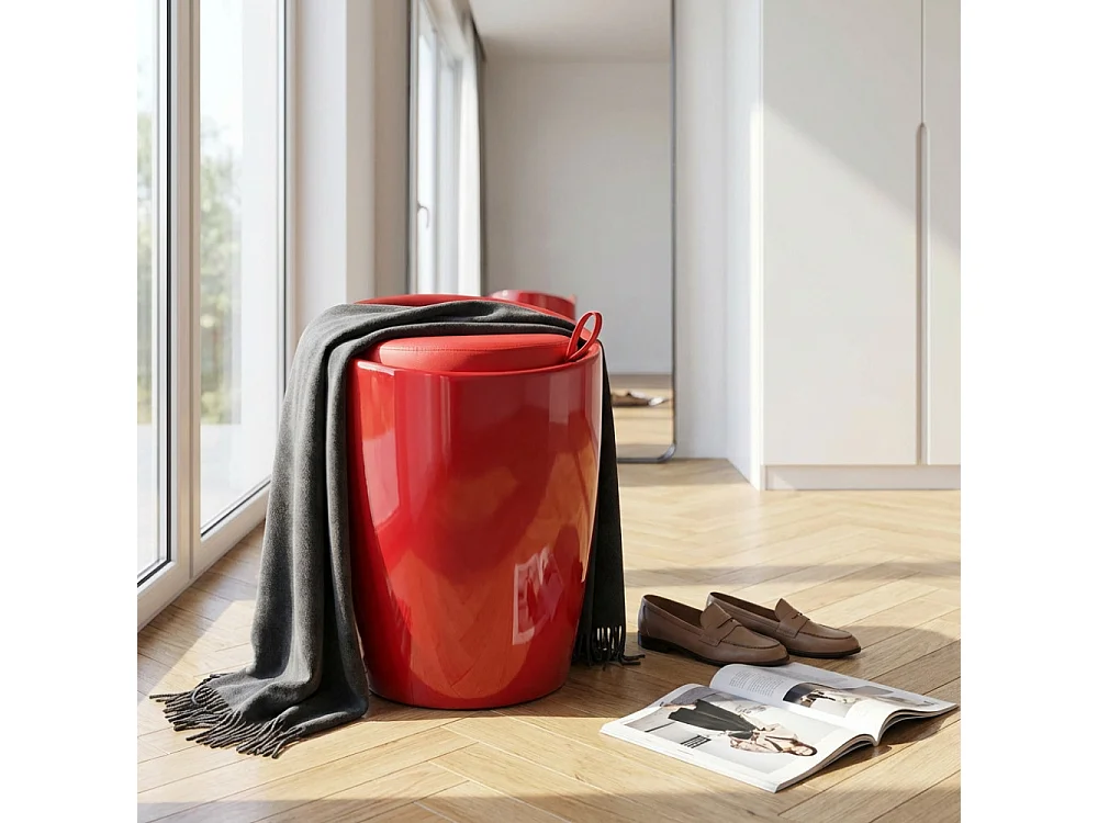 Pouf CLIFF Rot | Cosma | Farbe: Rosso