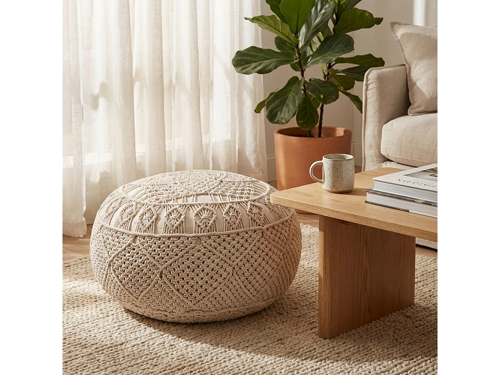 Pouf ZOUMI Baumwolle | Cosma | Farbe: nan