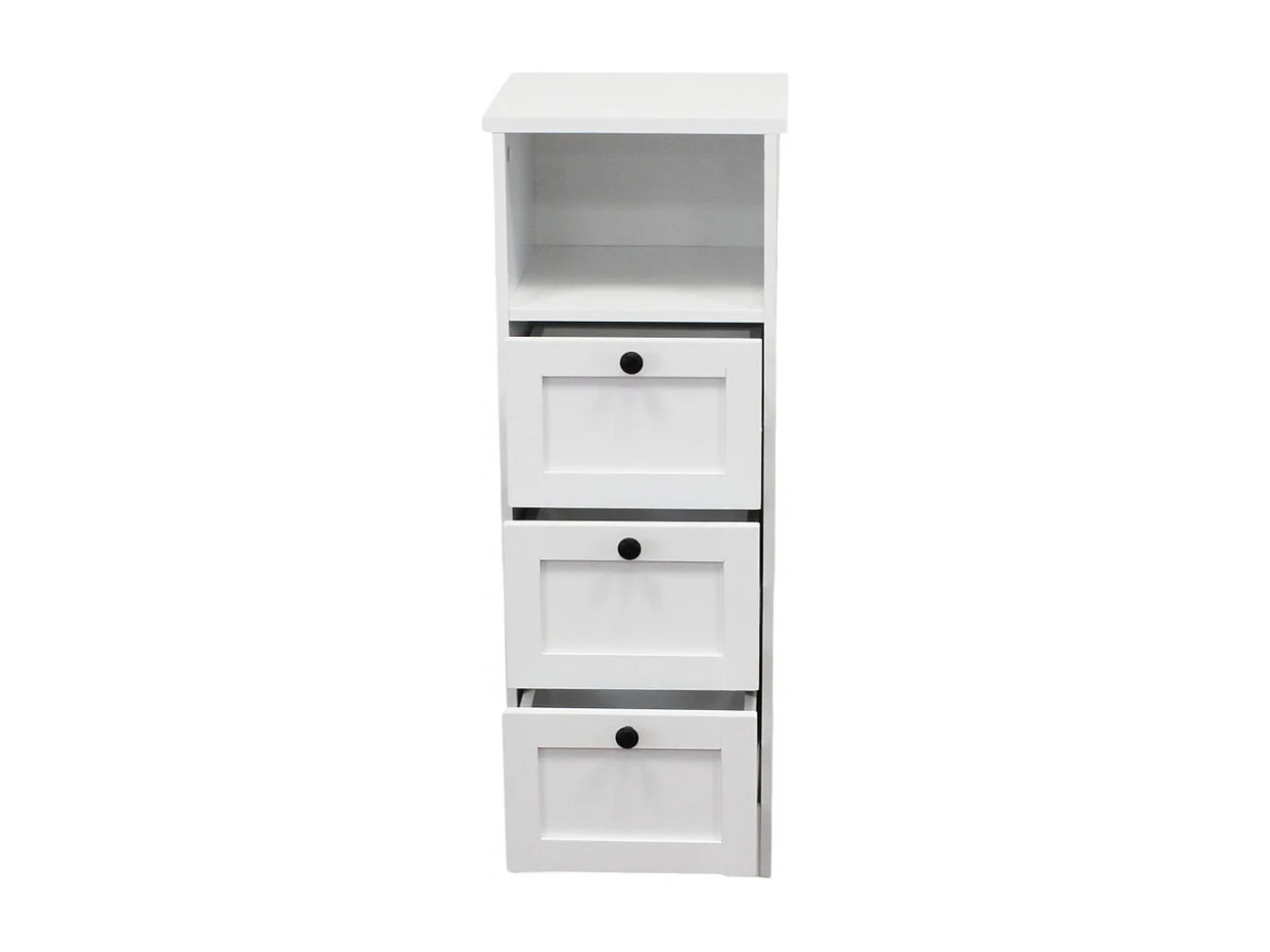 Holzschrank ALDOUS Weiß | Cosma | Farbe: Blanc | Material: Holz