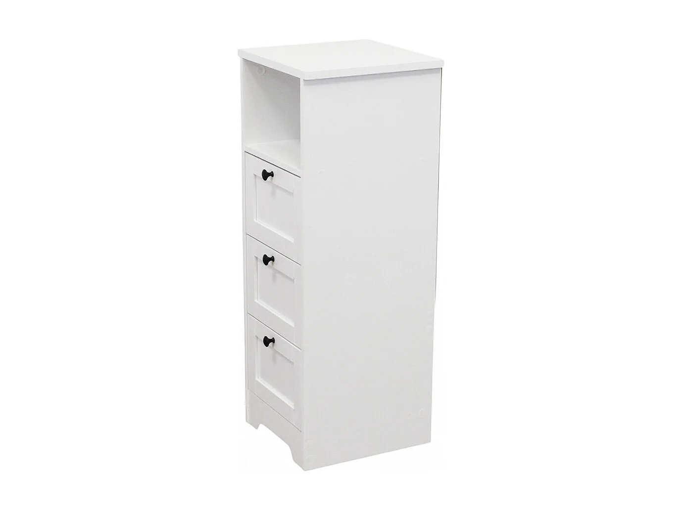 Holzschrank ALDOUS Weiß | Cosma | Farbe: Blanc | Material: Holz