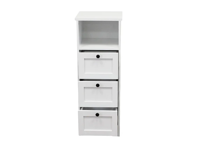 Holzschrank ALDOUS Weiß | Cosma | Farbe: Blanc | Material: Holz