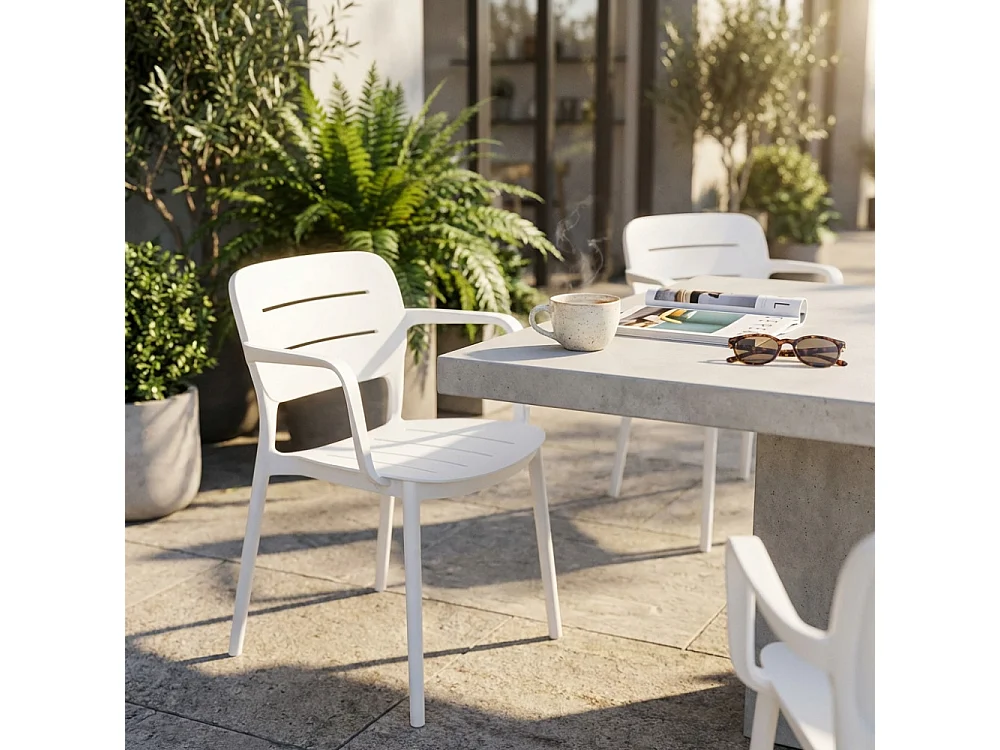 Sessel GISELLE Weiß | Cosma | Farbe: Blanc