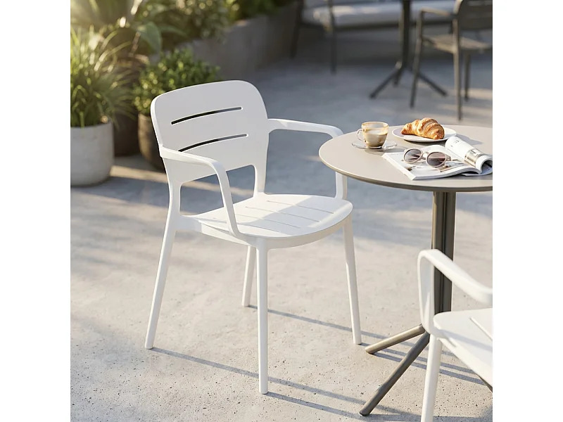 Sessel GISELLE Weiß | Cosma | Farbe: Blanc