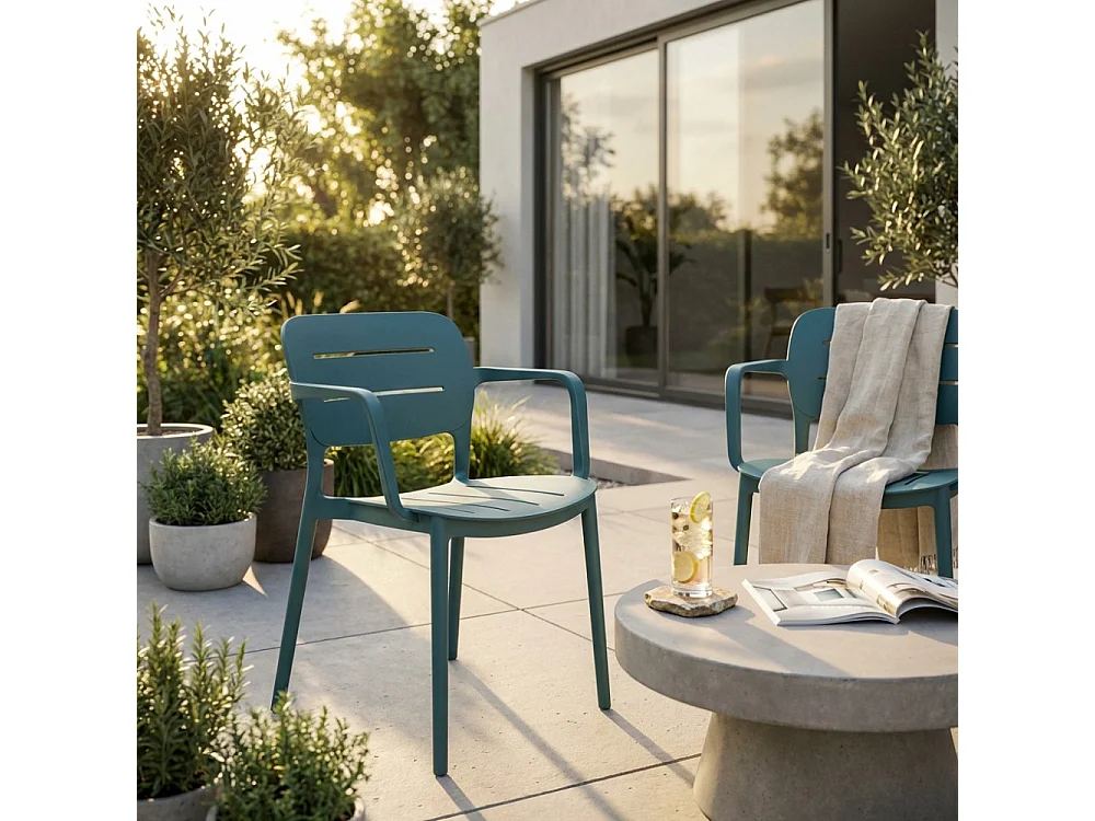 Sessel GISELLE Petrolgrün | Cosma | Farbe: Vert