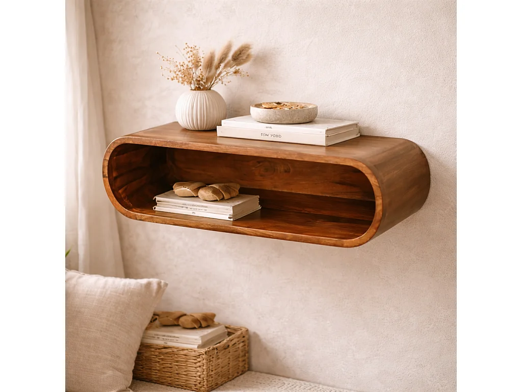 Artisan Furniture Mebel pod telewizor Chunky z litego drewna mango