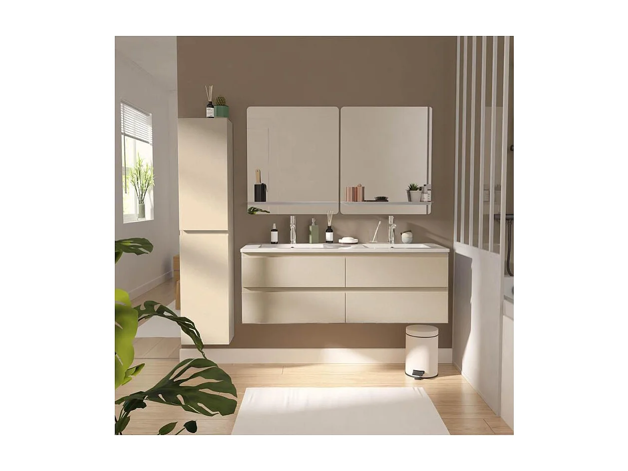 Móvel de parede SORRENTO com 4 gavetas e 120 cm