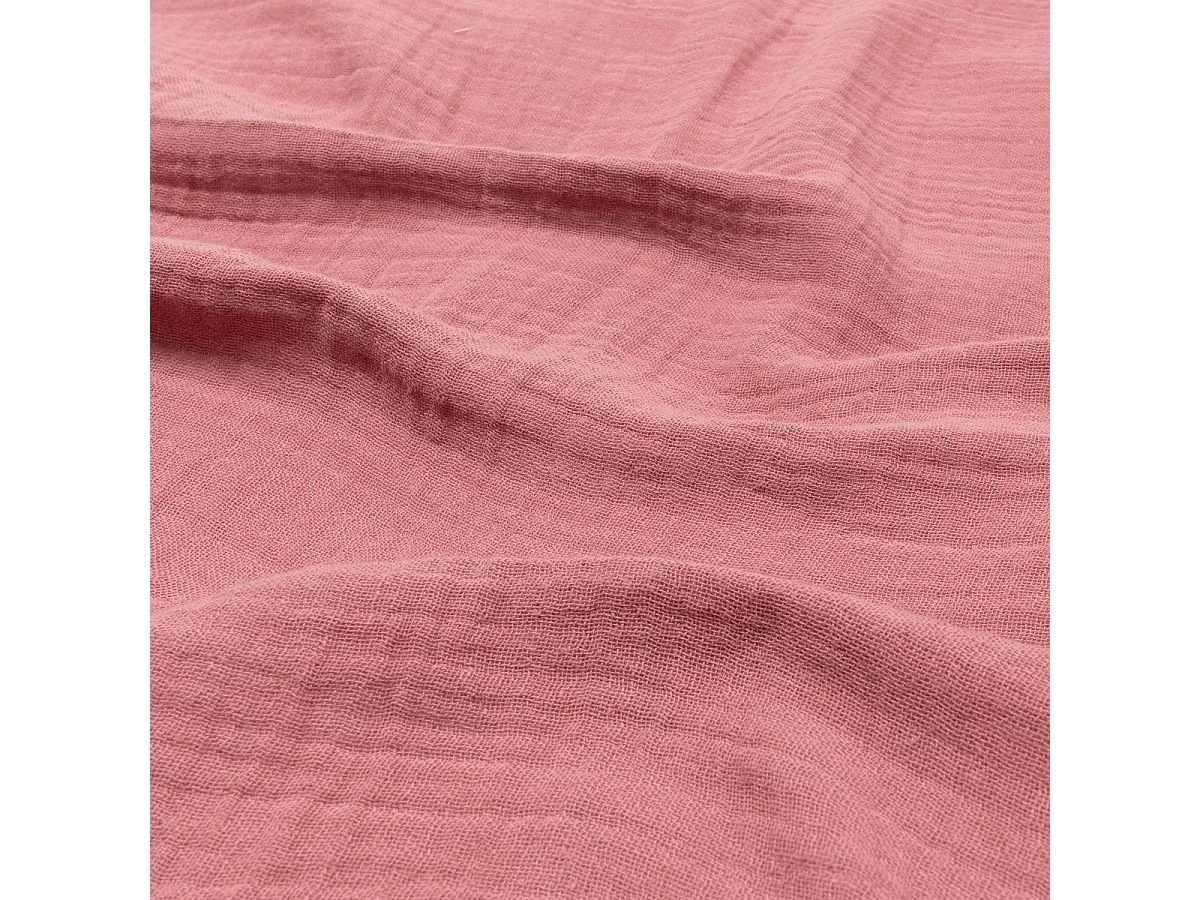 Parure de Lit 2 Pièces "Lili" 140x200cm Rose Antique