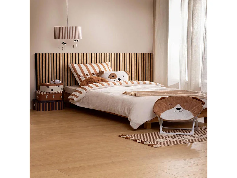 Wendebettwäsche für Kinder mit Bouclé-Effekt