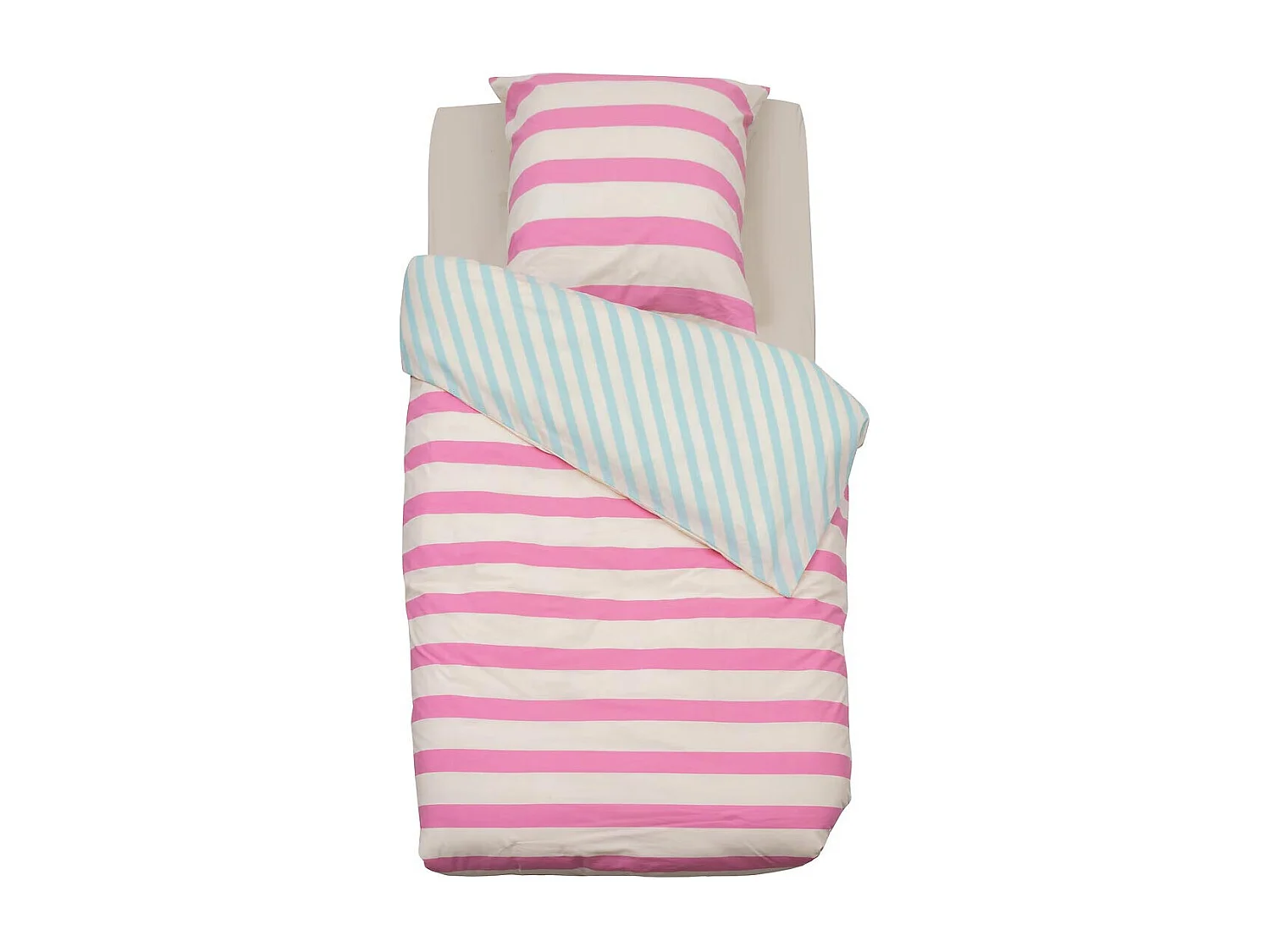 Funda nórdica algodón rosa 0.5x140x200 cm