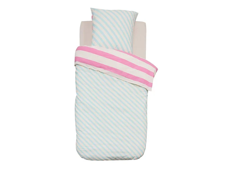 Parure de Lit 2 Pièces "Azel" 140x200cm Violet
