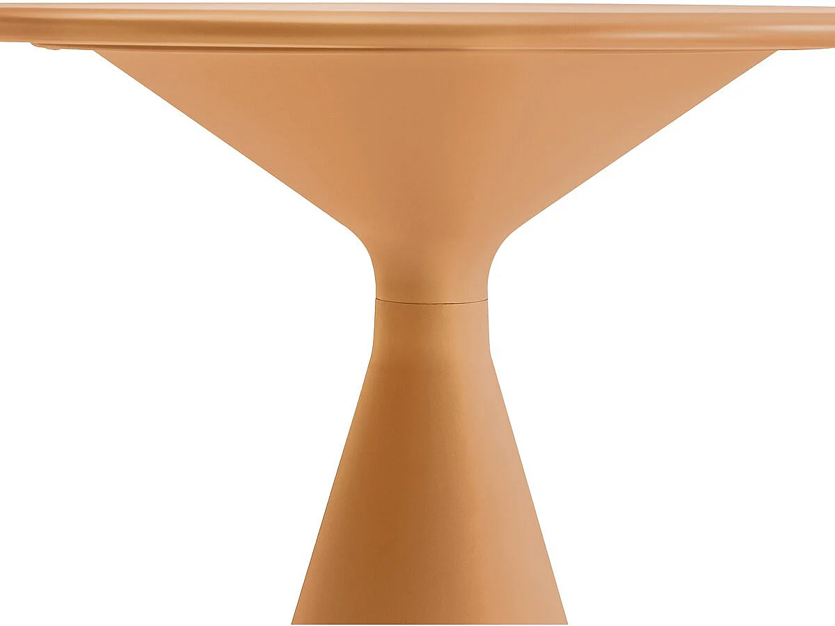 Table de jardin en métal "Néora" - Orange