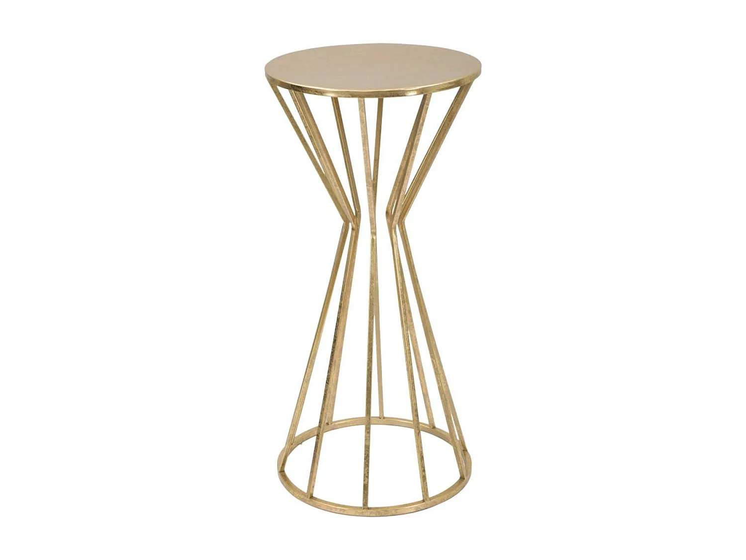 Mesa de Centro VKH519, Oro, 38x38x80 cm, Kendra Home