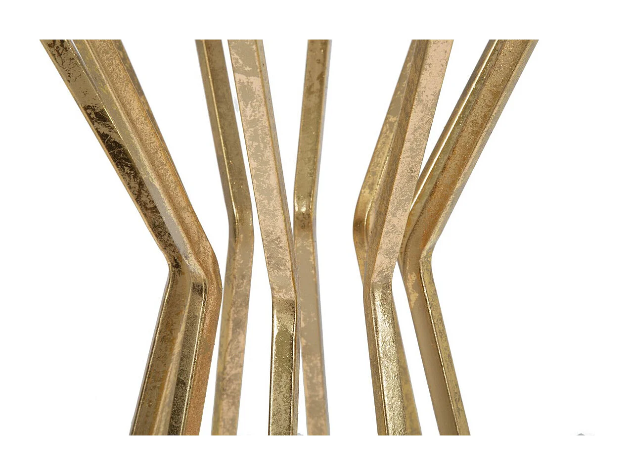 Mesa de Centro VKH519, Oro, 38x38x80 cm, Kendra Home