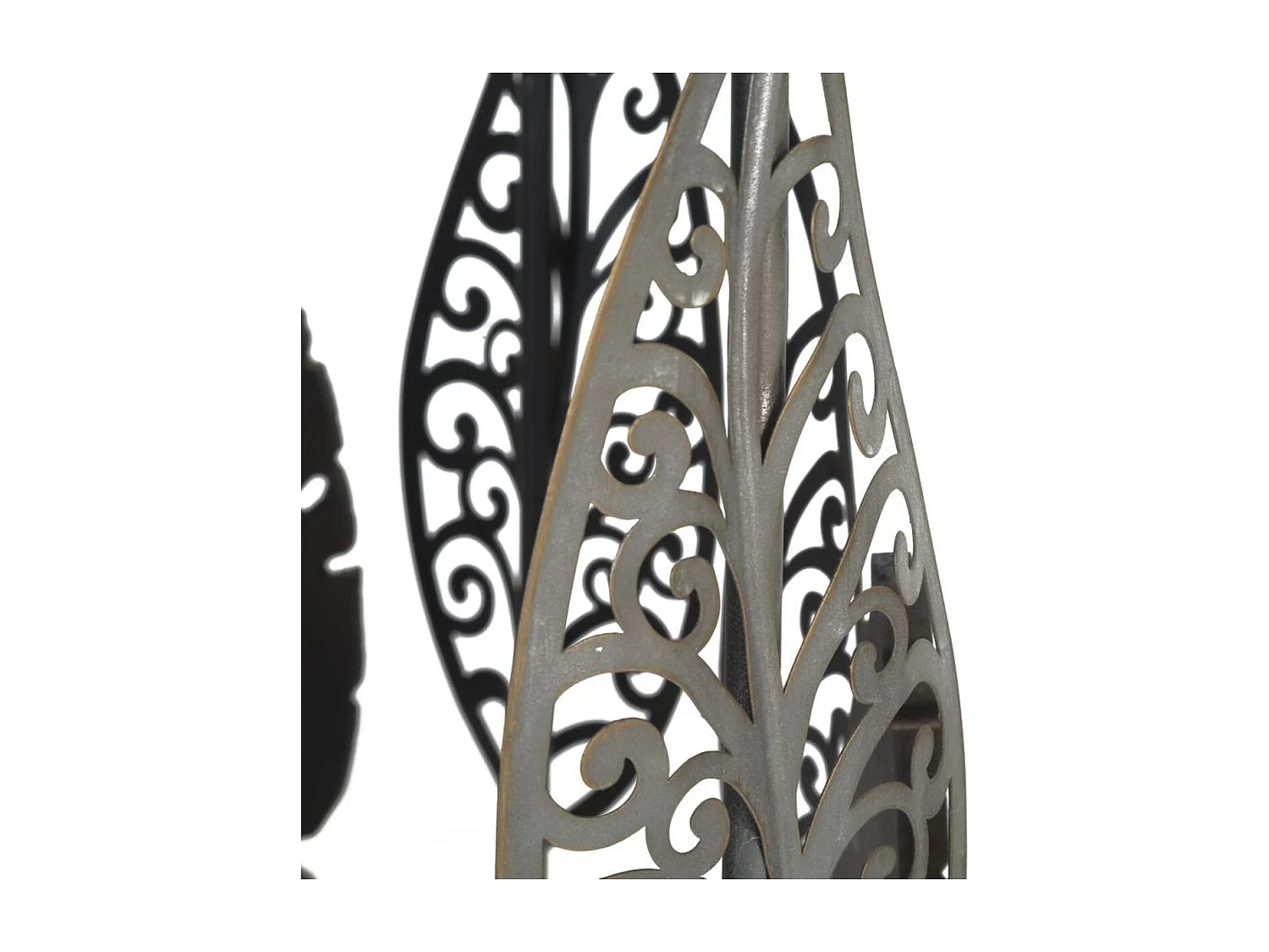 Set di Tavolini Foglia 65, Multicolore, 38x38x55 cm, Kendra Home