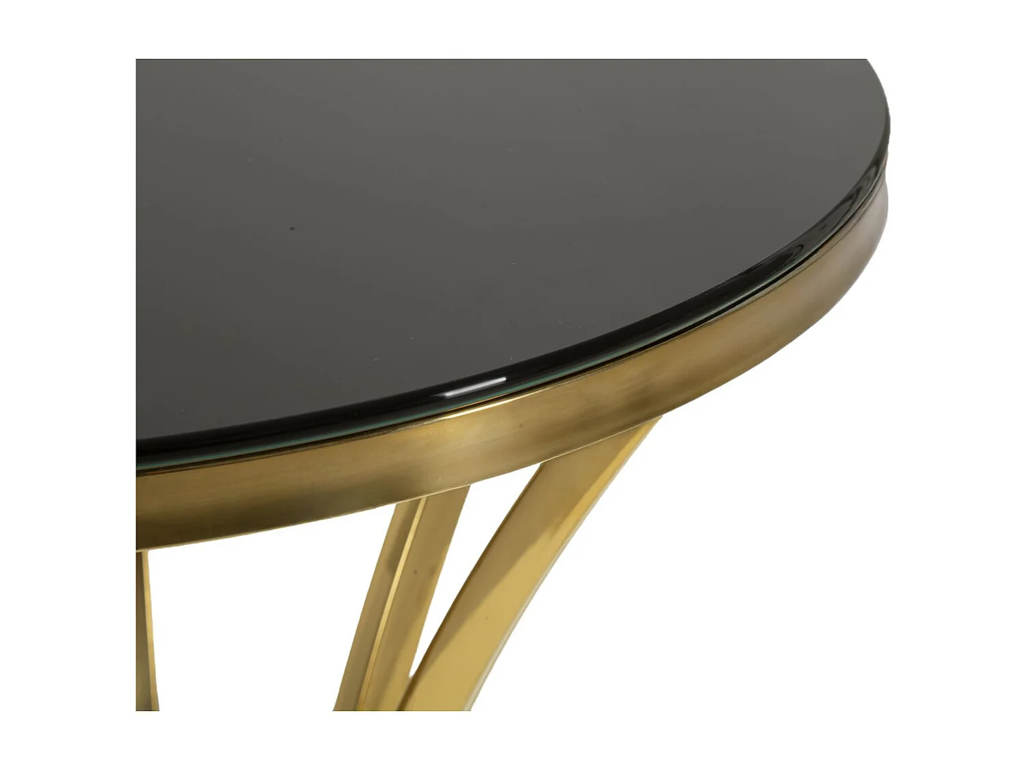 Mesa de Centro VKH879, Oro, 50x50x92 cm, Kendra Home