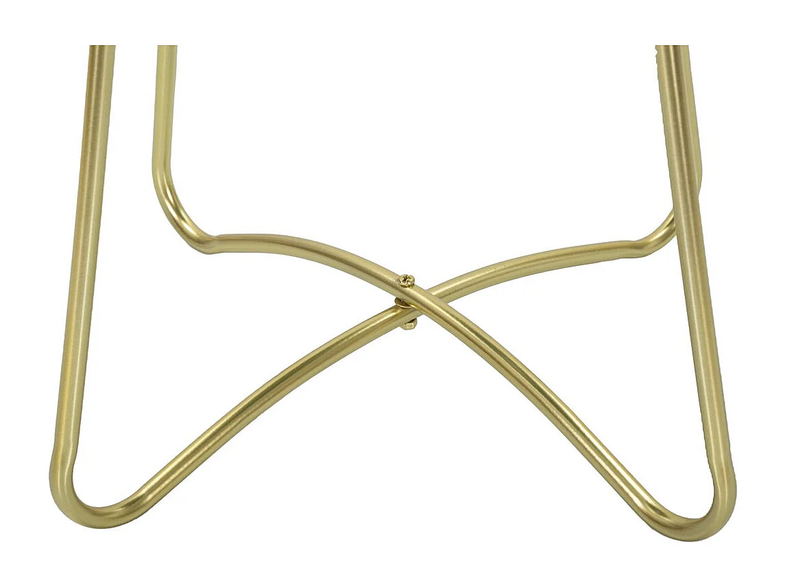 Mesa de Centro VKH525, Verde, 45x45x59 cm, Kendra Home