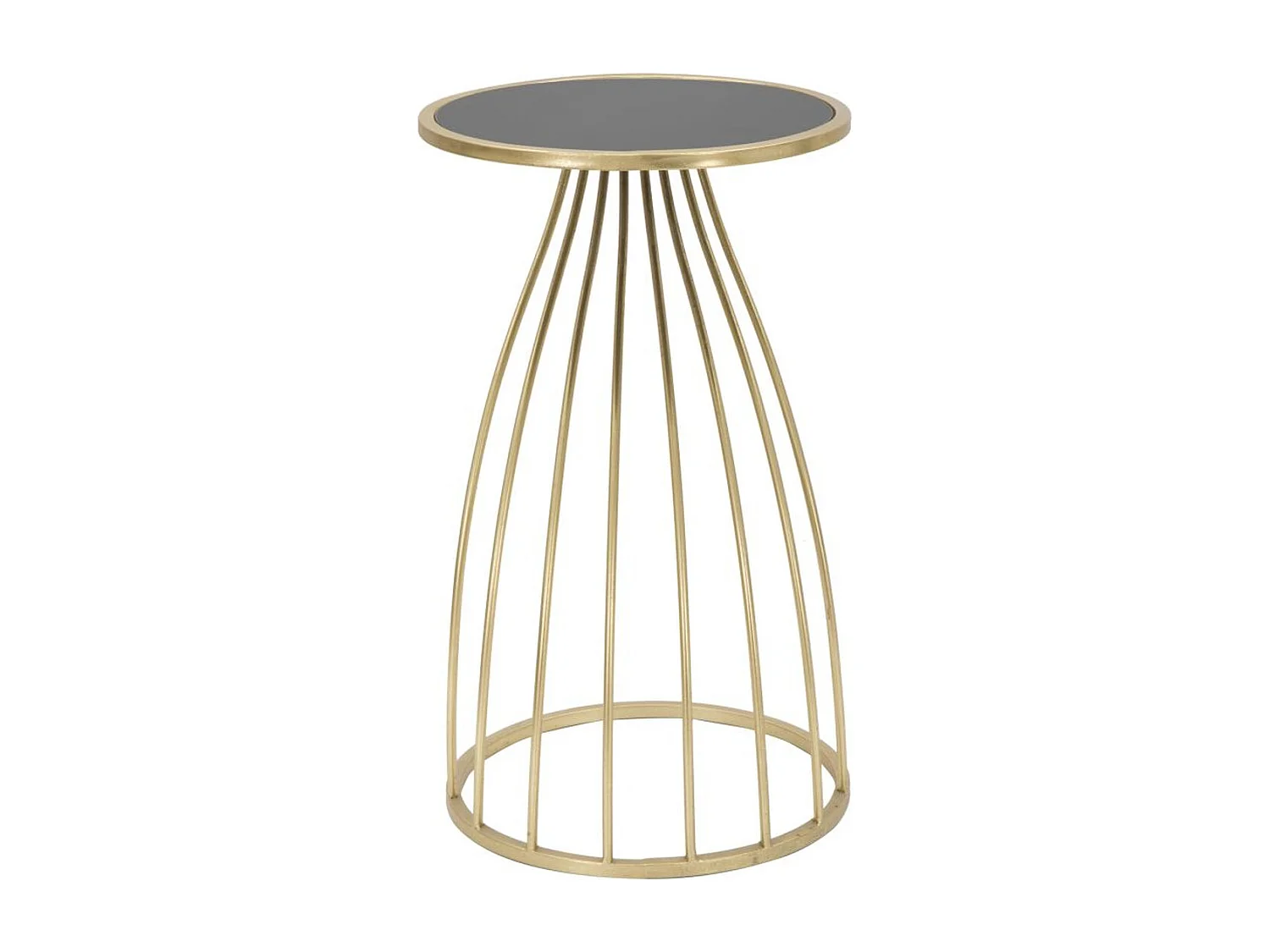 Mesa de Centro VKH548, Oro, 35x35x60 cm, Kendra Home