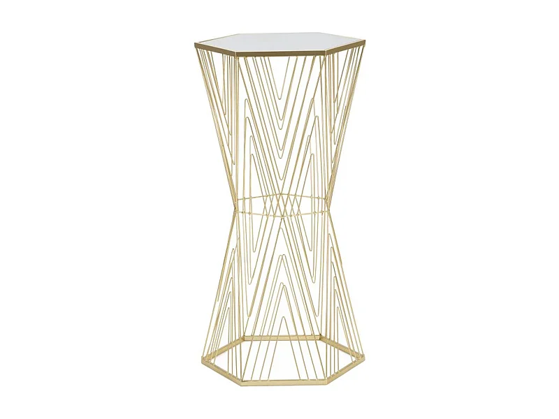 Mesa de Centro VKH600, Oro, 40x35x80 cm, Kendra Home