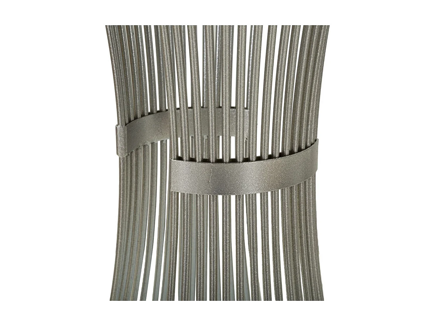 Tavolino VKH581, Argento, 50x50x100 cm, Kendra Home