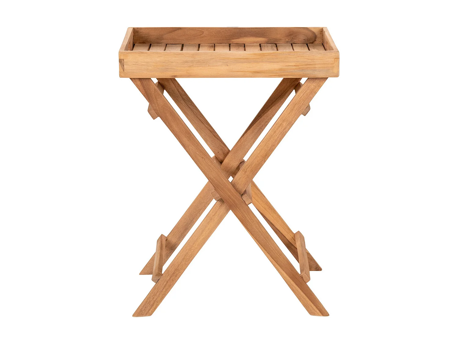 Mesa de Centro Ronda, Castanho, 39x29x49,5 cm, Kendra Home