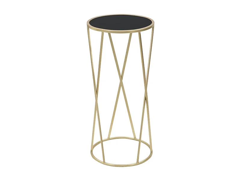Kaffeetisch VKH601, Gold, 35x35x75 cm, Kendra Home