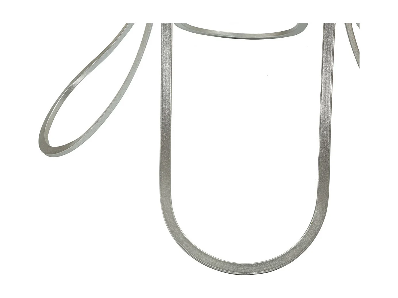 Tavolino VKH564, Argento, 56x56x68 cm, Kendra Home