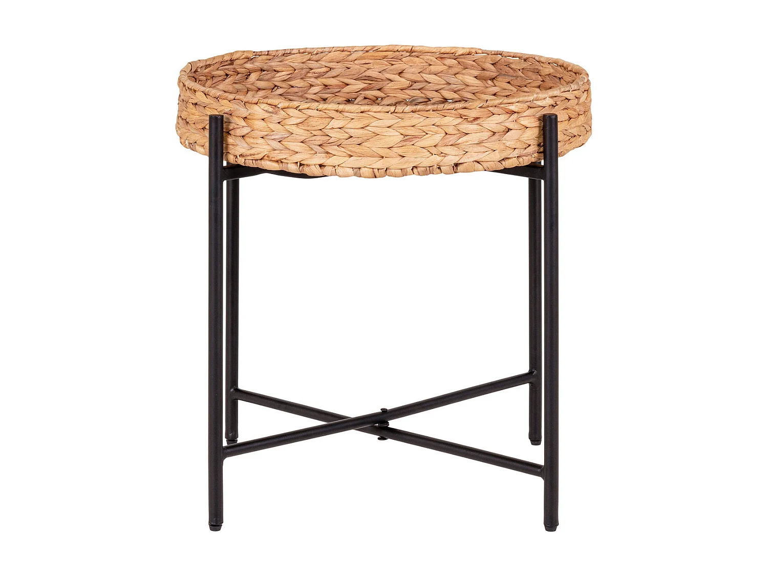 Kaffeetisch Naro, Braun, 50x50x48,5 cm, Kendra Home
