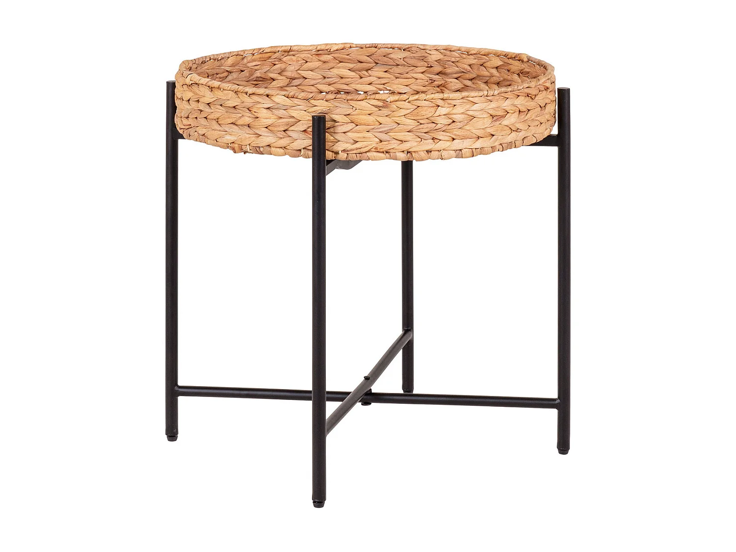Kaffeetisch Naro, Braun, 50x50x48,5 cm, Kendra Home