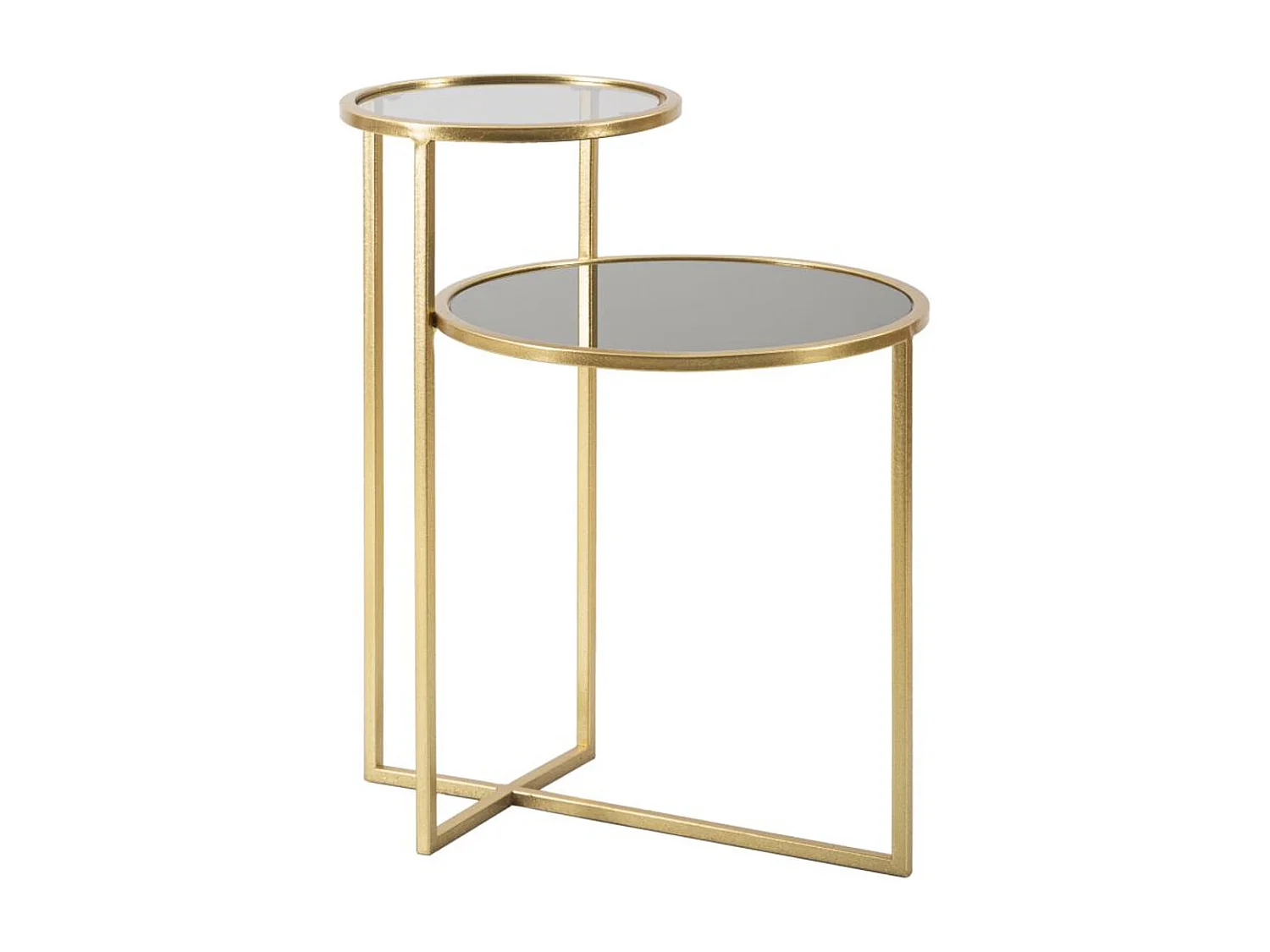 Tavolino VKH570, Oro, 50x40x60,5 cm, Kendra Home