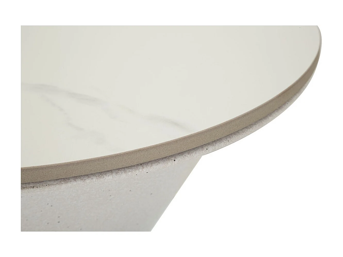 Koffietafel VKH527, Wit, 44x44x63 cm, Kendra Home