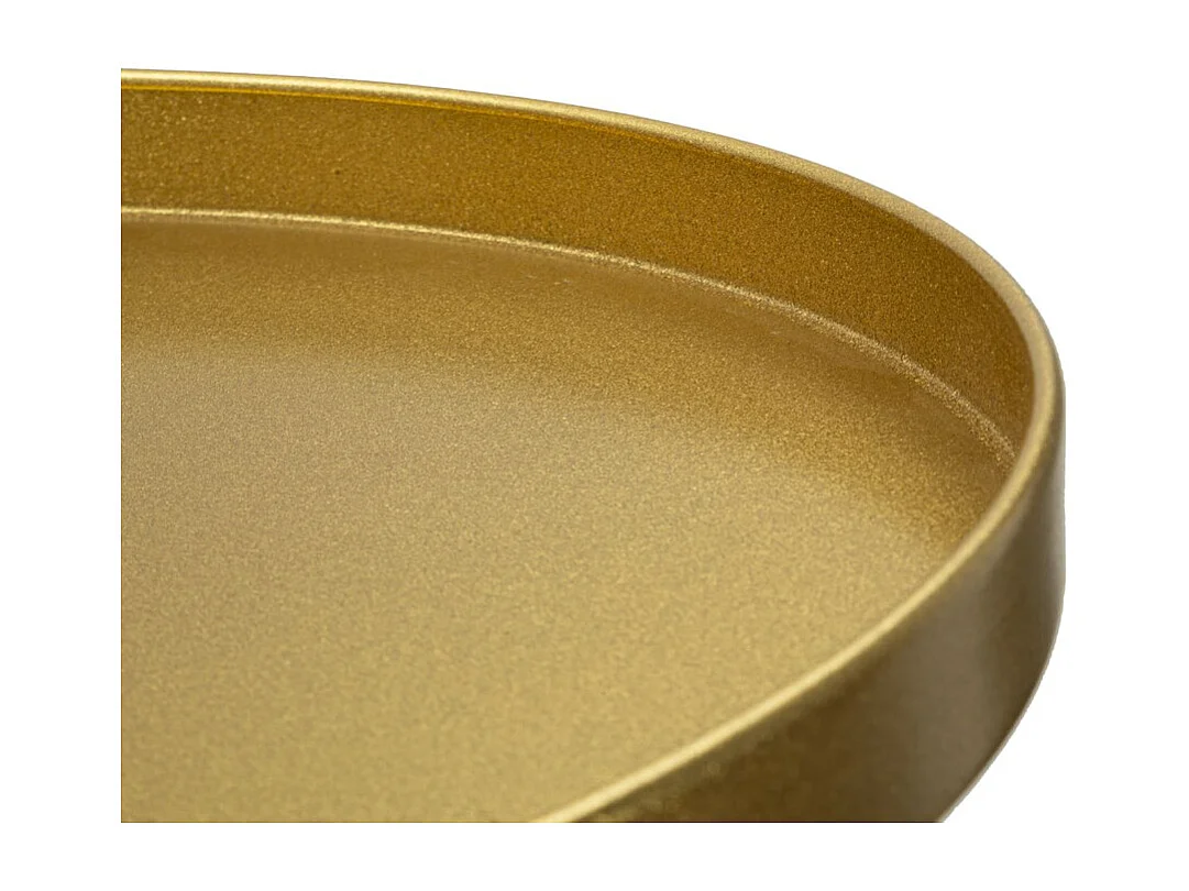 Mesa de Centro VKH578, Oro, 51x51x100 cm, Kendra Home