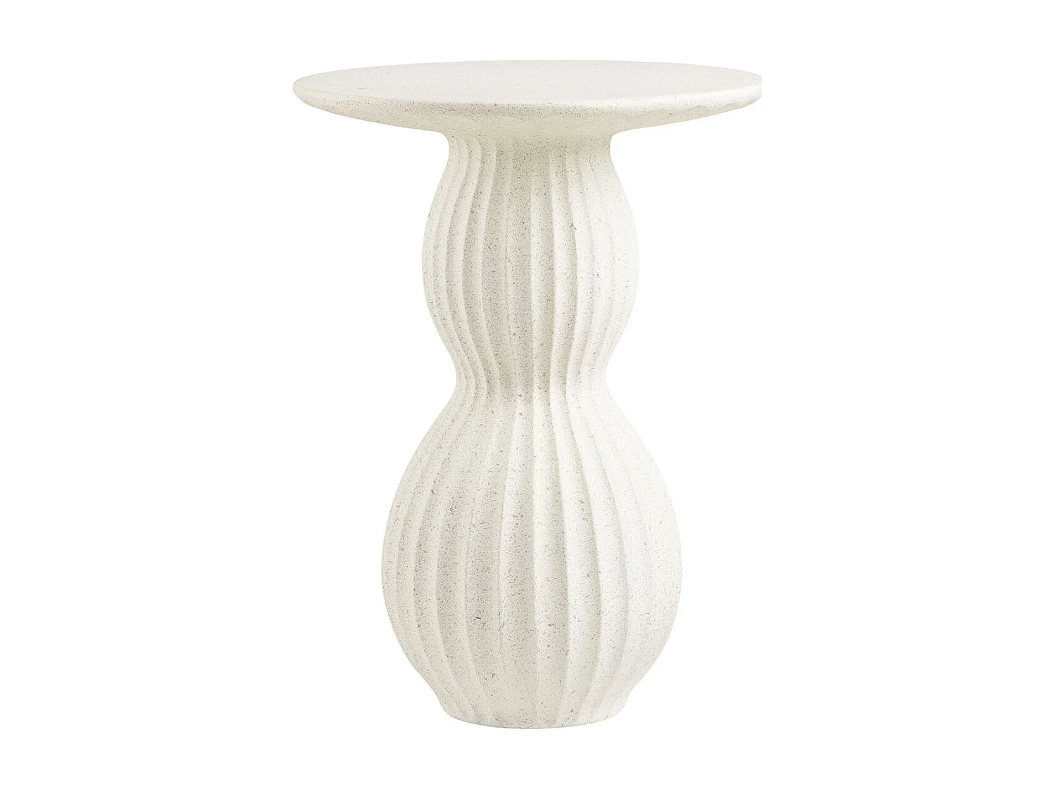 Kaffeetisch Newtown, Weiß, 40x40x55 cm, Kendra Home