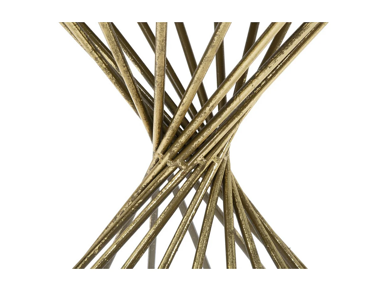 Mesa de Centro VKH549, Oro, 42x42x50 cm, Kendra Home