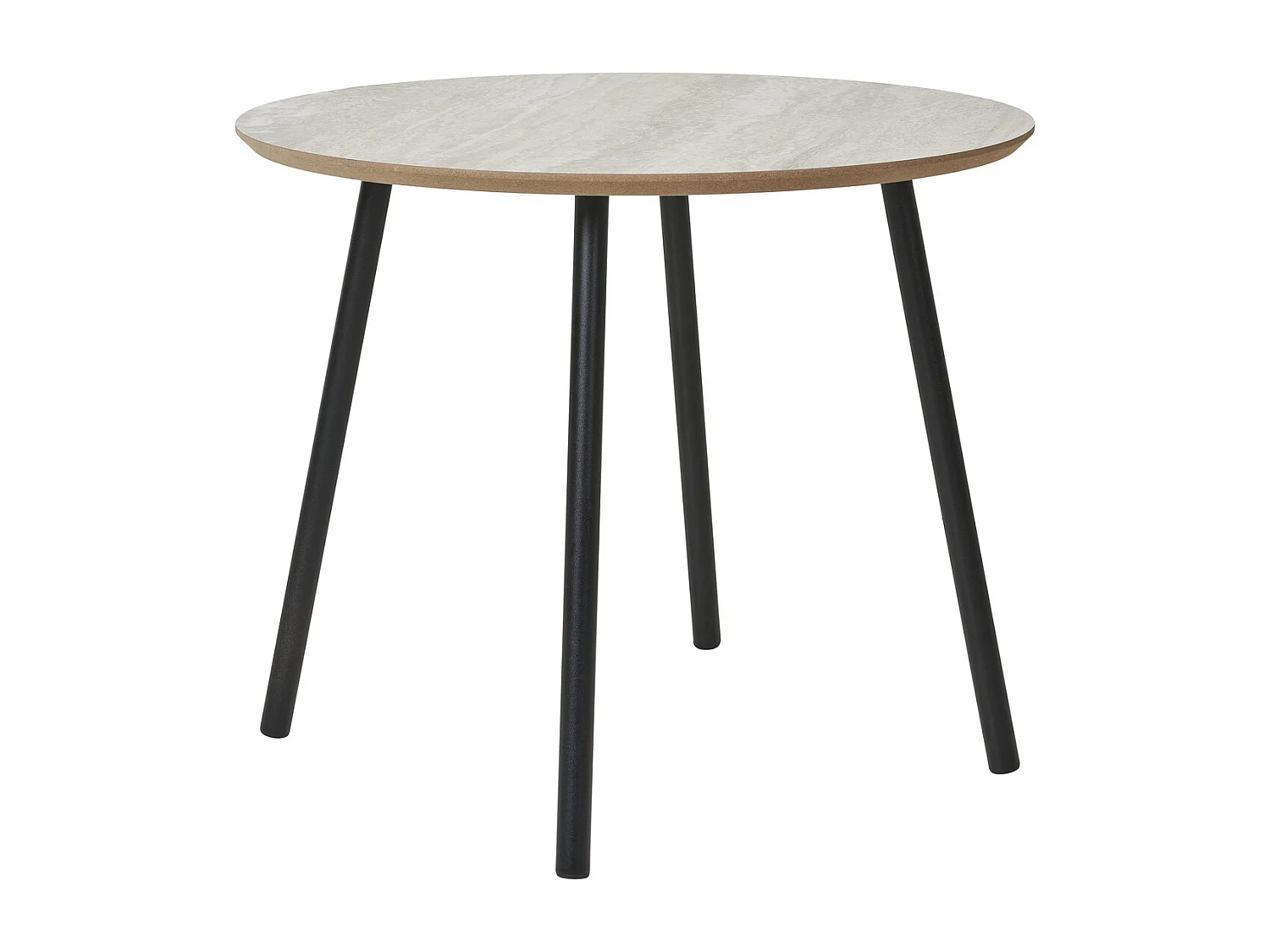 Mesa de Centro Aalst, Beige, 55x55x45 cm, Kendra Home