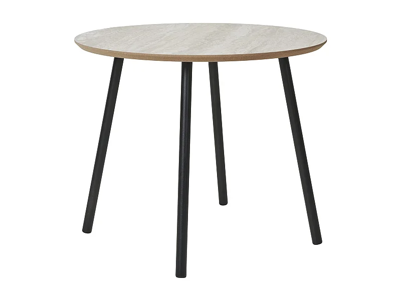 Mesa de Centro Aalst, Beige, 55x55x45 cm, Kendra Home