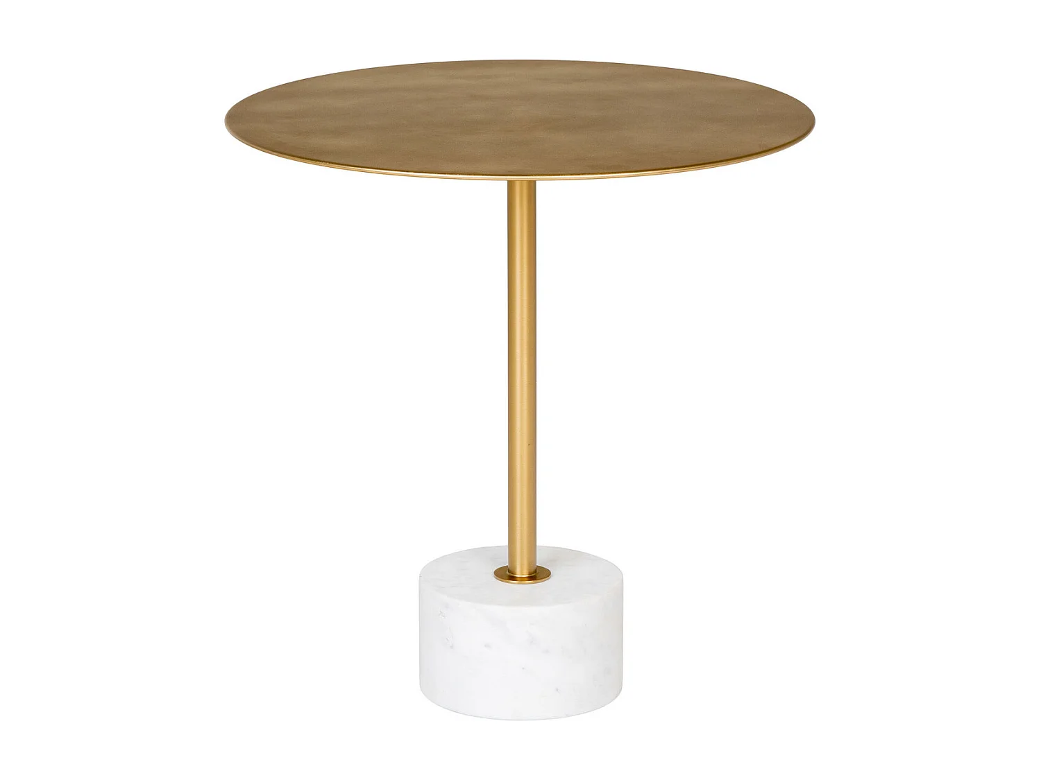 Tavolino Lecco, Ottone, 51x51x52 cm, Kendra Home