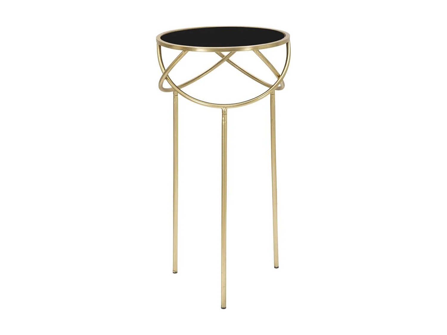 Koffietafel VKH593, Goud, 40x40x80 cm, Kendra Home