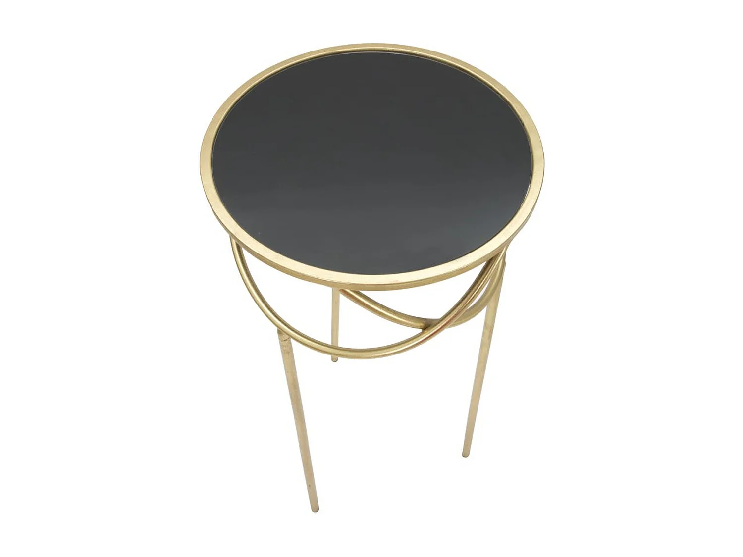 Koffietafel VKH593, Goud, 40x40x80 cm, Kendra Home